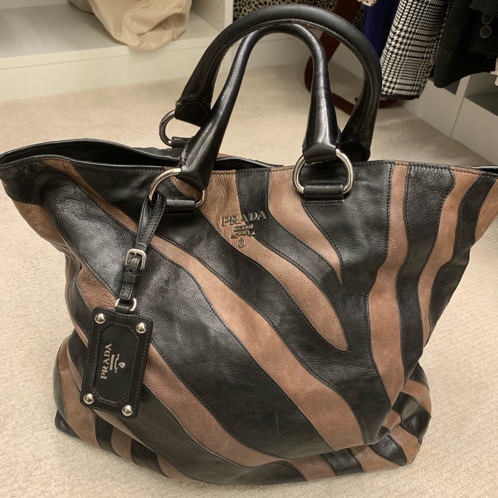 Prada tote bag!